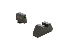 Ameriglo Optic Compatible Sight Set XL Tall Black Front-Rear For Glock - GL813