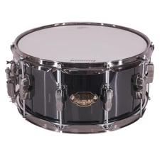 Ludwig Epic Pro Beat 14x7 Snare Drum Transparent Black – Used – Free Ship