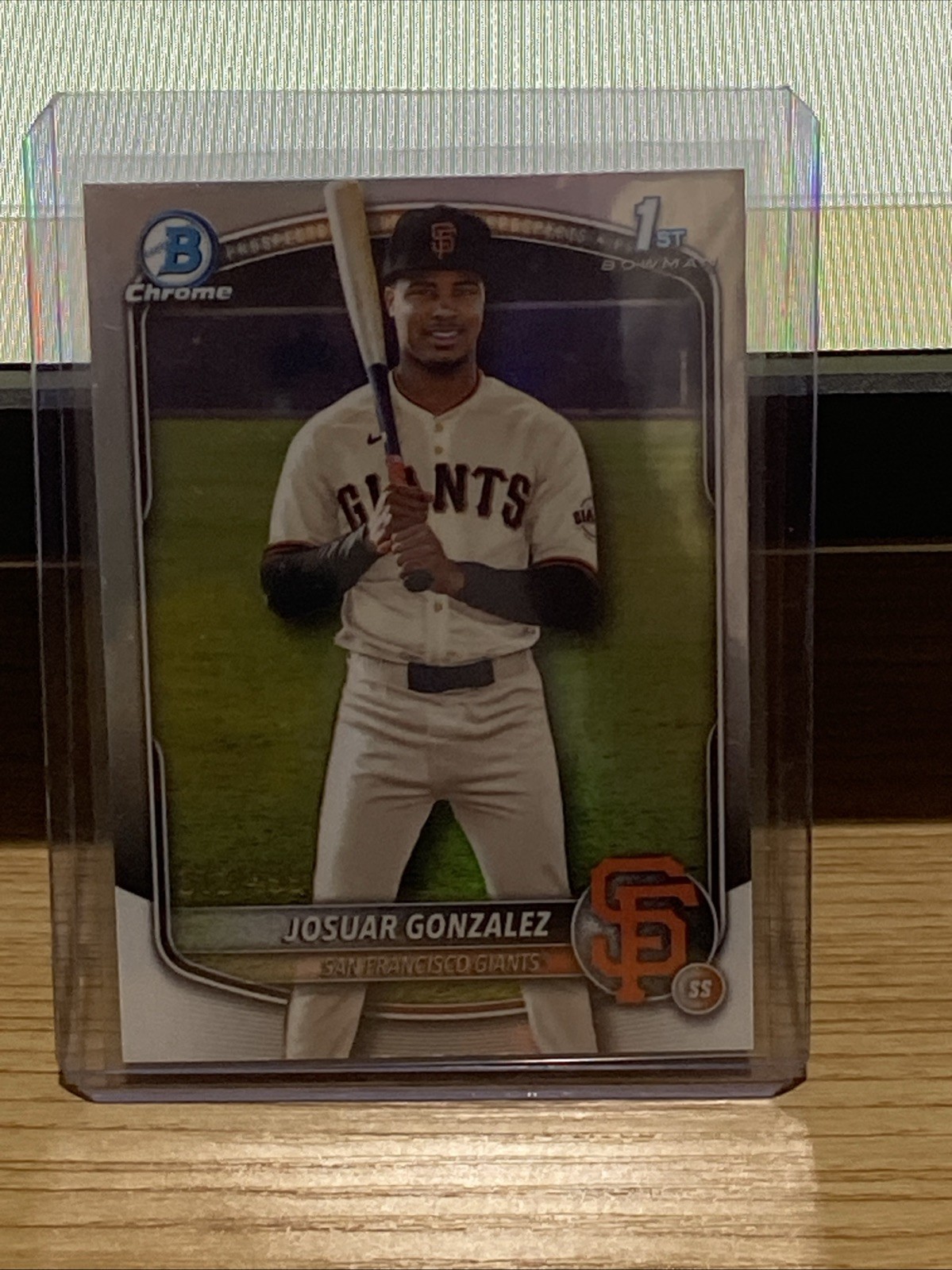 2025 Bowman Chrome - Josuar Gonzalez #BCP-153 Refractor /499 (RC)