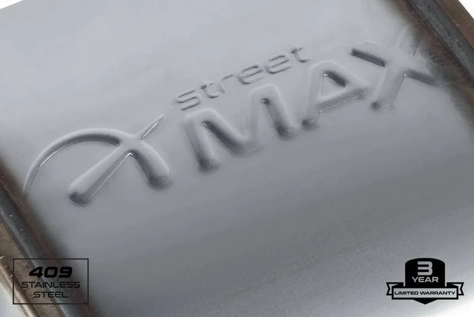 For Dodge Challenger 09-23 Street Max 409 SS Oval Shortie Exhaust Muffler - Image 2 of 4