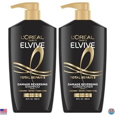 Repairing Shampoo  Conditioner Set for Damaged Hair, 28oz 2-Pack 
