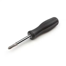6-In-1 Phillips Screwdriver  1 X 2, 0 X 3, Black NEW