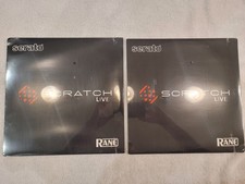 NEW Sealed Serato Scratch Live Control Vinyl Pair Rane Timecode Records 12"