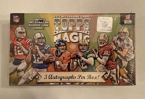 2013 Topps Magic NFL Fútbol Hobby Box Sellado de Fábrica Travis Kelce Año Novato - Imagen 1 de 6