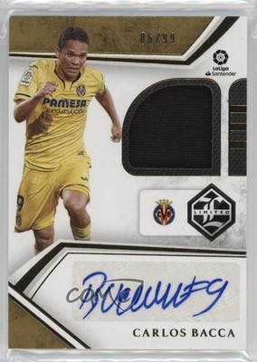 2019-20 Panini Chronicles Limited Jersey 86/99 Carlos Bacca #JA-CBA Auto oe4
