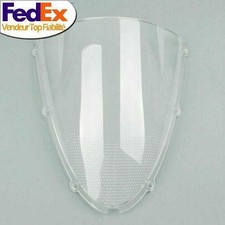 Pare brise Bulle WindScreen Pour Kawasaki ZX6R 05-08 ZX10R 2006-2007 Clear FD