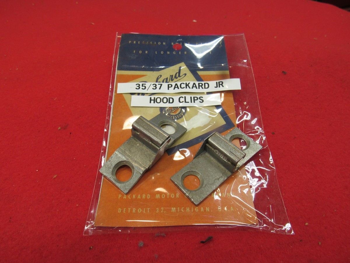 1935-37 Packard Junior hood mount clips | eBay
