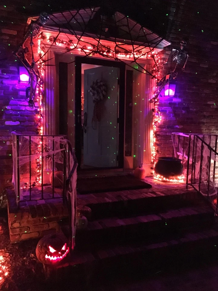 Upgraded LED Flame Light Bulbs Halloween Decorations, 4 Modes Flickering Ligh... - Image 3 of 4