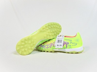 Adidas Predator Pro TF Turf Hybridtouch Lemon Soccer Shoes Sz 9.5 NEW ID3763