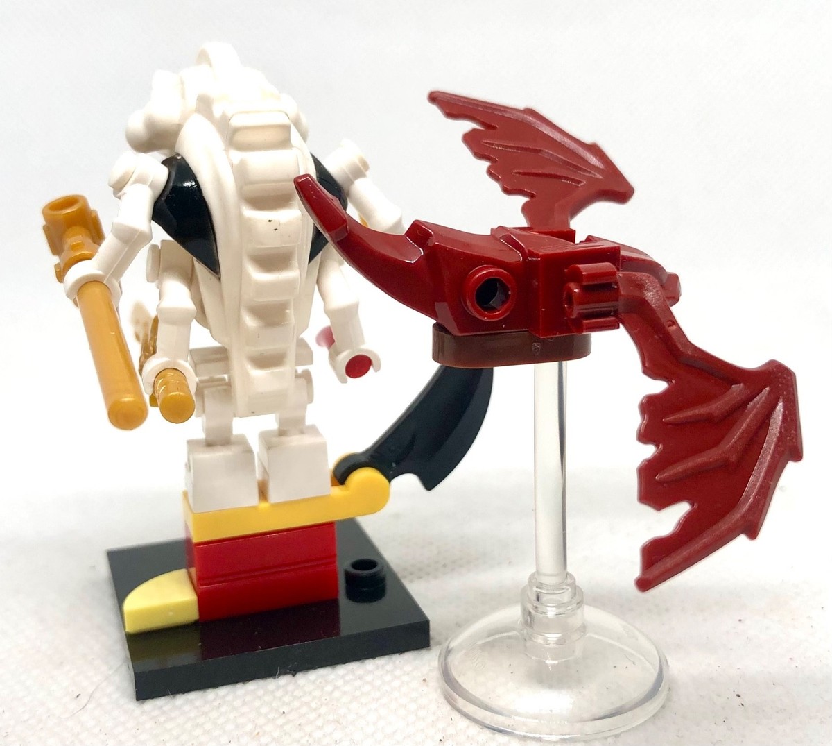 LEGO © PEDESTAL + SAMUKAI the BOSS & RED DRAGON NINJAGO 70 | eBay