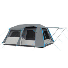 CORE Equipment 9-Person Lighted Instant Cabin Tent Blue Gray New