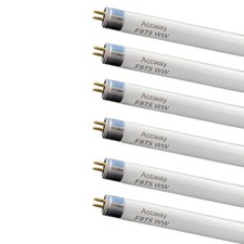 Accway (6 Pack) F8T5/WW 12’’ Linear Fluorescent Light Bulb, 8W Warm White 