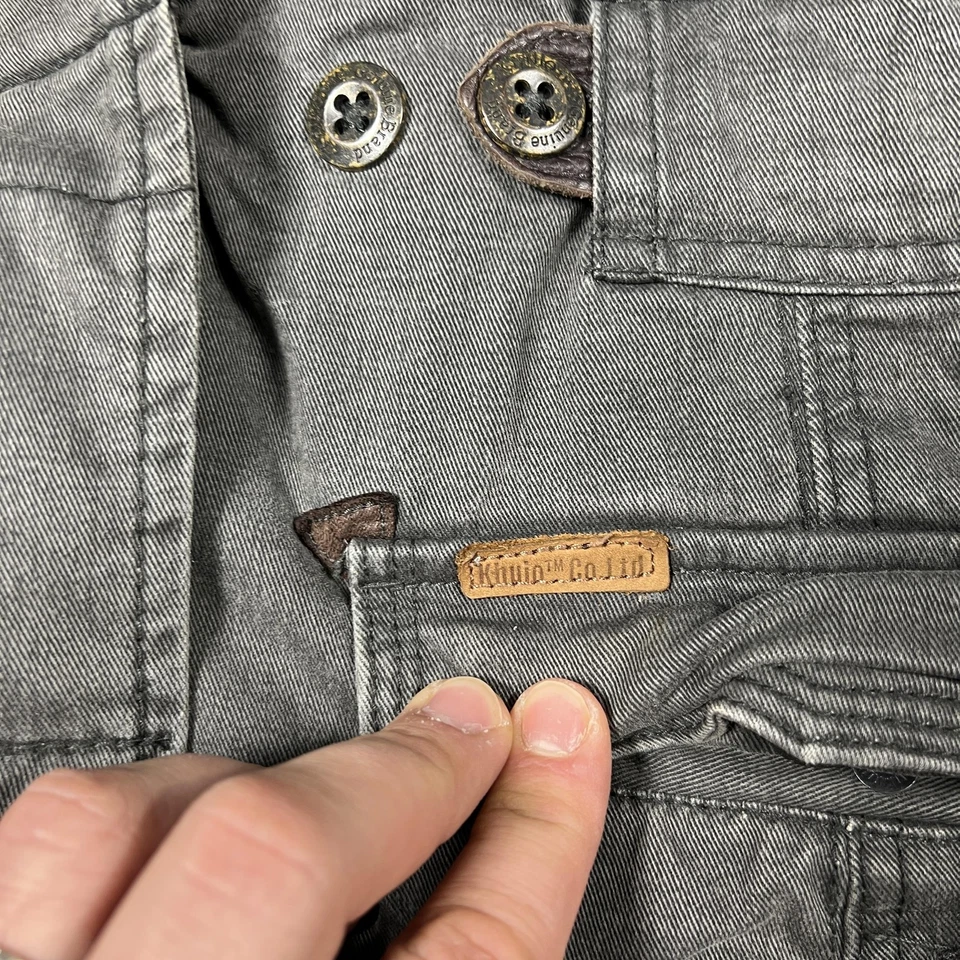 Abrigo Parka Khujo Mujer Mediano Grande Gris Electra Acolchado Forrado Largo Utilitario Foto 4 de 4