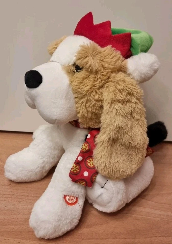 Singing And Dancing Puppy/dog Animated Plush Toy Christmas Musical  - Image 2 of 4