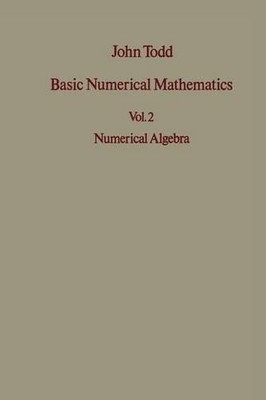 Grundlegende numerische Mathematik - 9783034872881