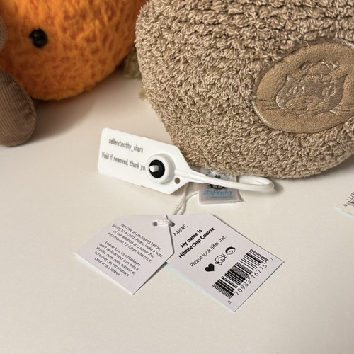 Jellycat (2): NYC Exclusive Nibblechip Cookie & Bartholomew Bear Ice Cream Oatus - Bild 5 von 6