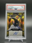 2024 Panini Select Signatures PAUL SKENES Rookie GOLD FLASH RC Auto /10 PSA 9