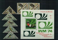 Mauretanien - Briefmarkenlot - 1 Steckkarte - postfrisch/gestempelt