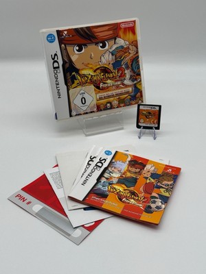  NINTENDO DS Inazuma Eleven 2 Feuersturm CIB OVP TOP 