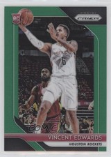 2018-19 Panini Prizm Green Prizm Vincent Edwards #14 7m3