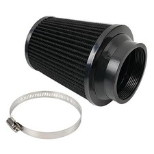 Clamp-On Cold Air Intake Filter, High Performance, Washable Filter, Replaceme...