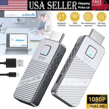 1080P 4K Full HD Wireless HDMI Extender HDTV 2.4/5G Transmitter  Receiver US