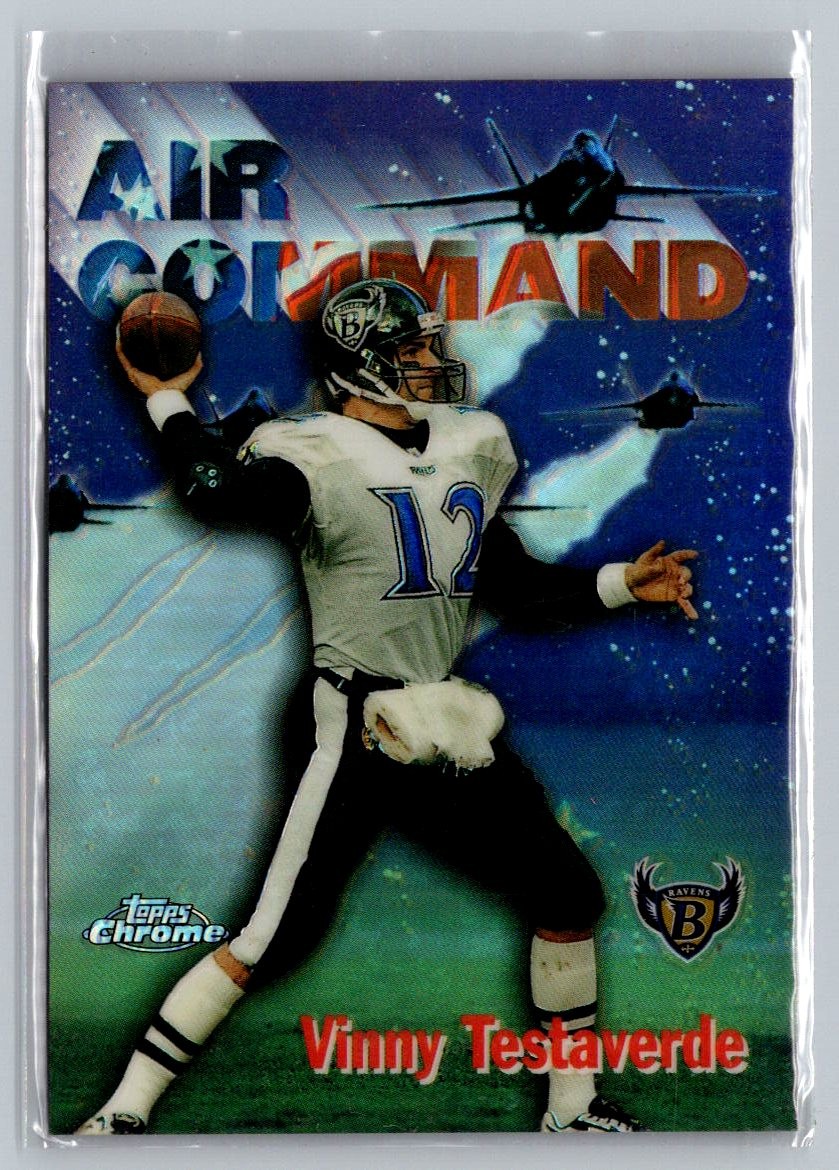 1997 Topps Chrome #2 Vinny Testaverde Season's Best