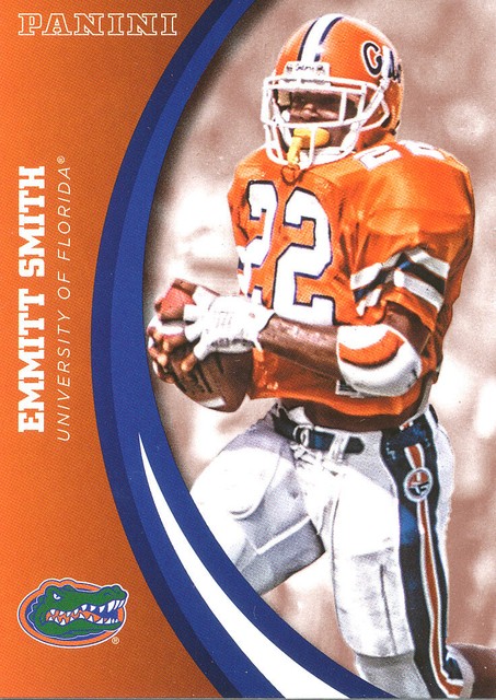 Panini-collegiate Emmitt Smith Cowboys Cardinals Florida Gators HOF
