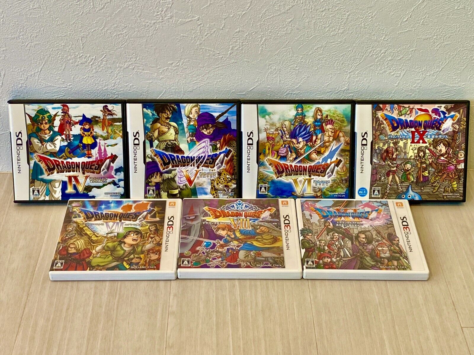 DS Dragon Quest 4 5 6 9 3DS 7 8 11 Nintendo Square Enix Excellent+ Games Set | eBay