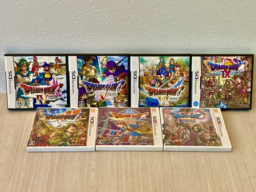 DS Dragon Quest 4 5 6 9 & 3DS 7 8 11 Nintendo Square Enix Excellent+