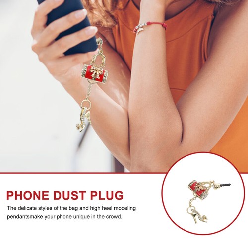 Mobile Staubstecker Telefonbuchsenabdeckung Handy-Staubschutzstecker - Zdjęcie 7 z 12