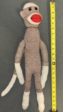 Vintage Sock Monkey 20'' Plush