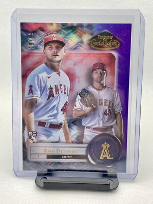 2022 Topps Gold Label Reid Detmers RC Autograph card. 【公式通販】