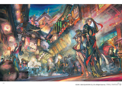 Final Fantasy XIV STORMBLOOD Revolution Western Memories Art Book