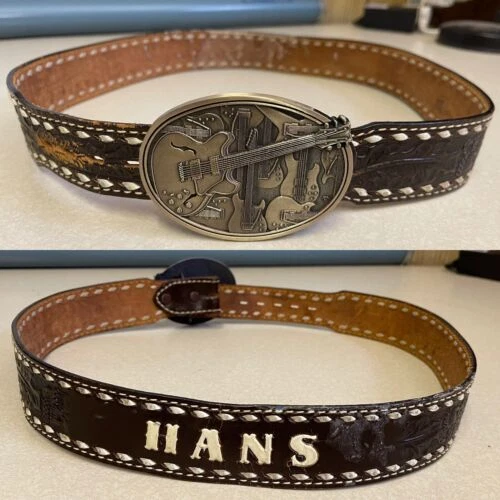 Vintage original unisex adulto Tony Lama Hebillas