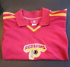 NFL Team Polo Shirt Mens Large Washington Redskins Logo Commanders  Pristine