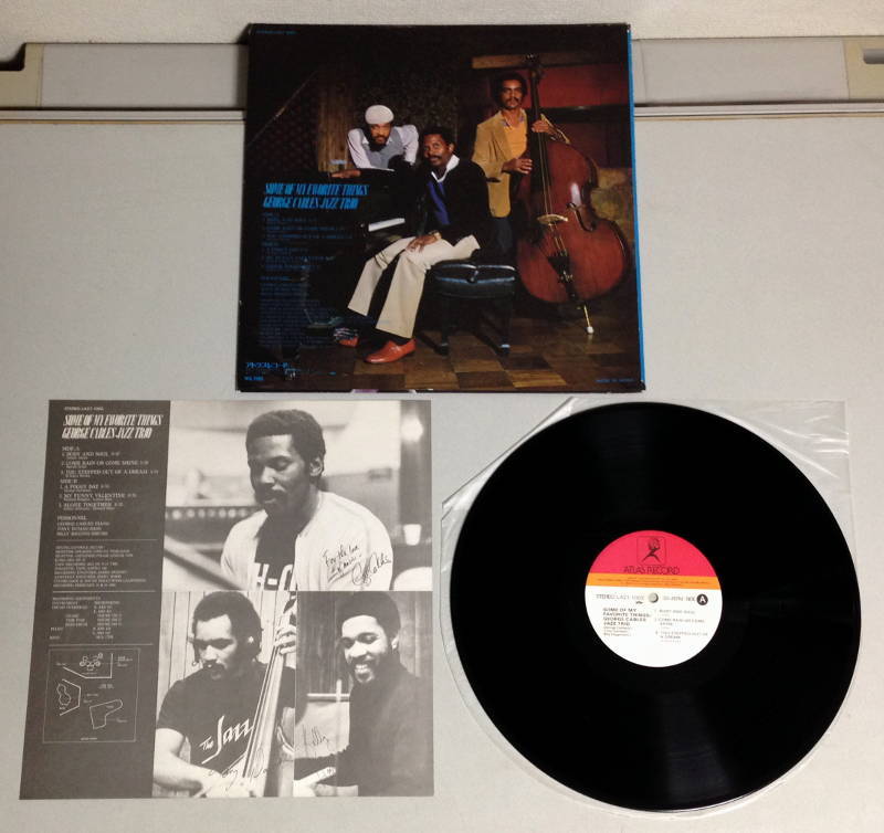 帯付 ジョージ・ケーブルス・ジャズ・トリオ LA27-1002 LPレコード GEORGE CABLES JAZZ TRIO - SOME OF MY FAVORITE THINGS - JAPAN LP