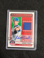 2023 USA Stars & Stripes 30/72 World Cup Jersey Auto Edoardo Cornelli #U18-EC🔥