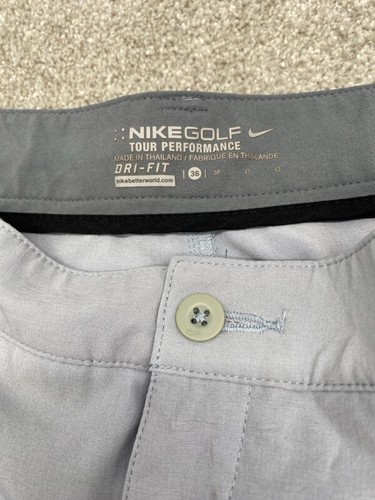 Nike Golf Tour Performance Shorts 639803-088 Men's 30x12 Dri-Fit Gray 6819 - Picture 4 of 12