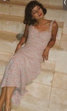 Reformation Dress Flowers Pink Stunning!!! XS