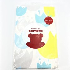 Bedding by Babyletto Crib Skirt Tulip Garden 52" X 28" X 12" Flowers