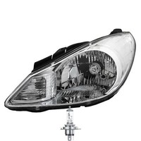 Halogen Scheinwerfer Frontscheinwerfer Links H4 FüR Hyundai I10 Inklusive Lampen