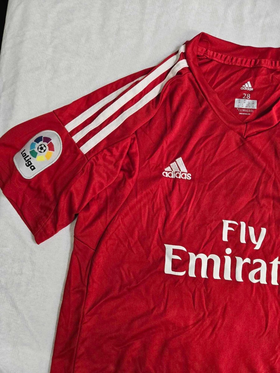 Adidas Fly Emirates Climacool Jersey Red Size 28 | eBay