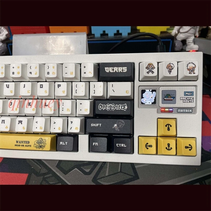 Anime ONE Keycap PIECE Nika Luffy Keycap PBT 130+ keys For Cherry MX keyboard - Image 4 of 4