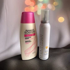 Avon Advance Techniques Color Protection CONDITIONER 12oz + Styling Mousse 6oz
