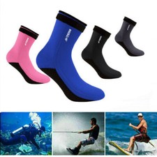 3mm Neoprensocken Tauch Socken Wassersport Tauchen Schwimmen Socken Strümpfe DE