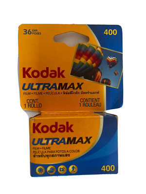 Kodak UltraMax 400 Color Negative Film 35mm Roll Film 36 Exposures EXP 06/2017