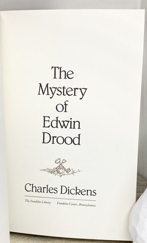 The Mystery of Edwin Drood - Charles Dickens; Franklin Library Mystery Series - Imagen 2 de 12