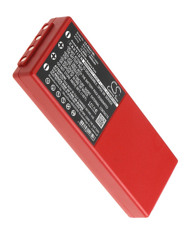 Battery Red 2000mAh Type BA213020 BA214060 For HBC Radiomatic Spectrum ...