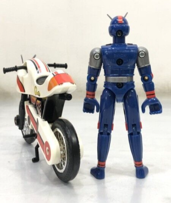 Bandai Pradera Kamen Rider Black RX MAC JABBER Figure 1989 Boxed